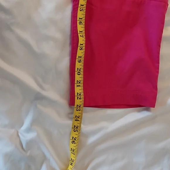 Title Nine Women's Pants Trail Mix Hot Pink Nylon Hiking Outdoor Capris 2 - Picture 8 of 12